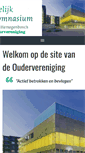 Mobile Screenshot of oudervereniging.stedgymdenbosch.nl